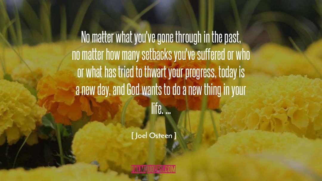 New Thing quotes by Joel Osteen