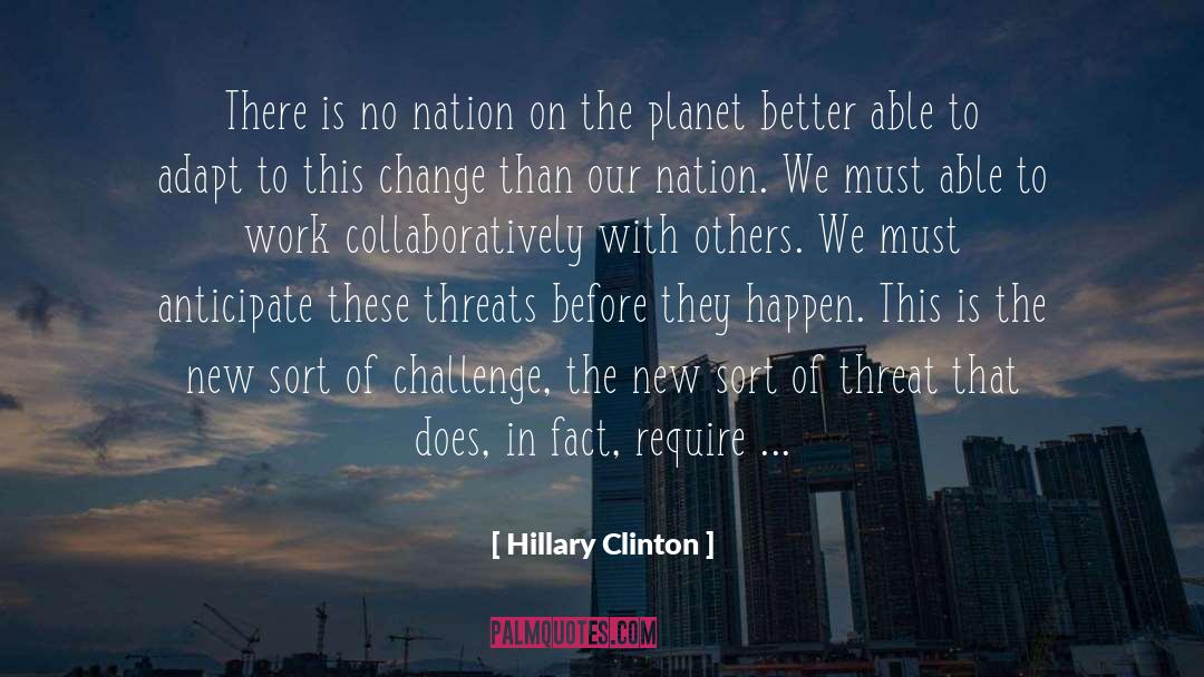 New Thinking quotes by Hillary Clinton