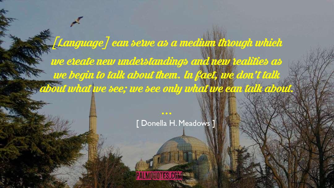 New Times quotes by Donella H. Meadows