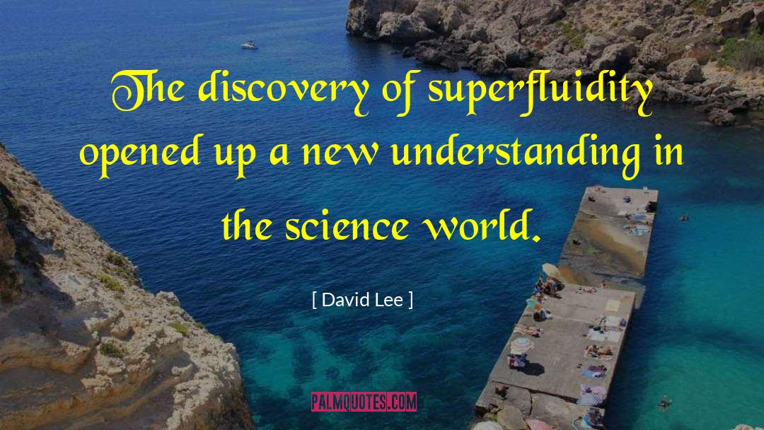 New Understanding quotes by David Lee