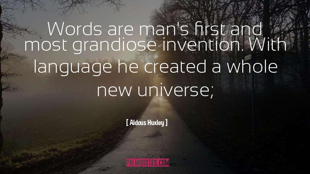 New Universe quotes by Aldous Huxley