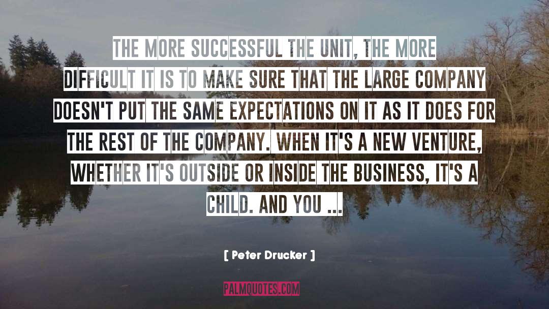 New Venture quotes by Peter Drucker