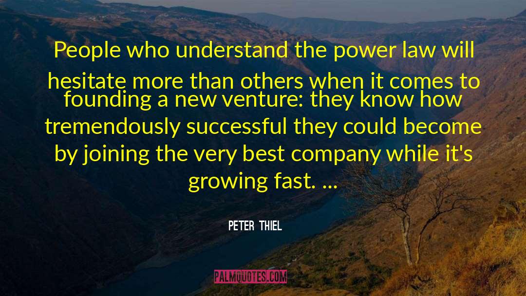 New Venture quotes by Peter Thiel