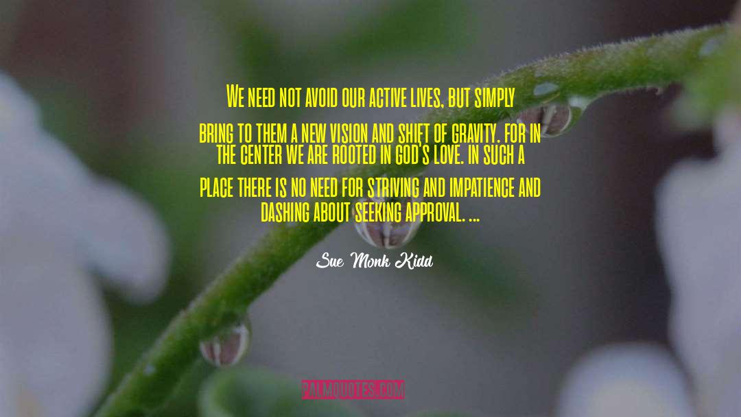 New Vision quotes by Sue Monk Kidd