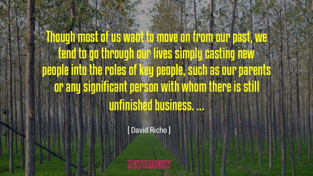 New Vision quotes by David Richo