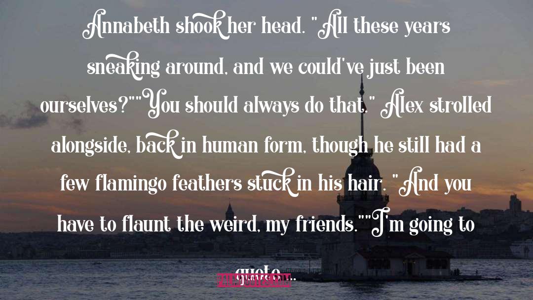 New Weird quotes by Rick Riordan