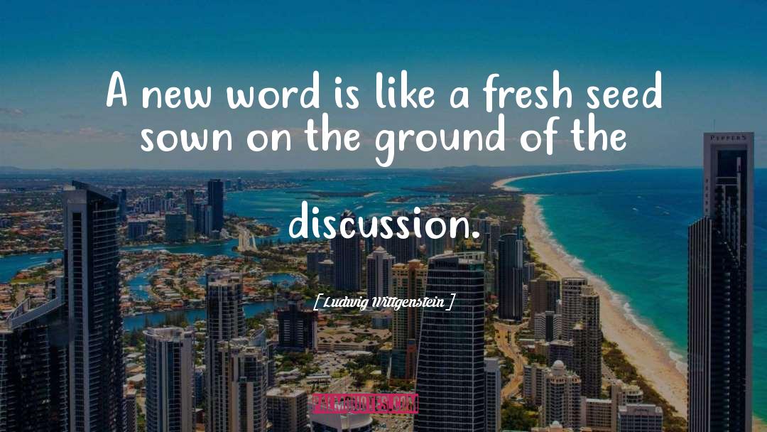 New Words quotes by Ludwig Wittgenstein