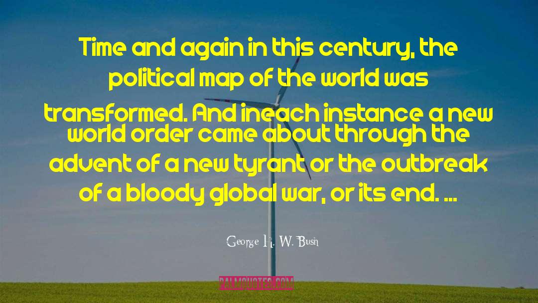 New World Order quotes by George H. W. Bush