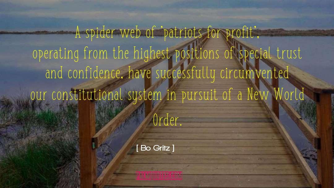 New World Order quotes by Bo Gritz