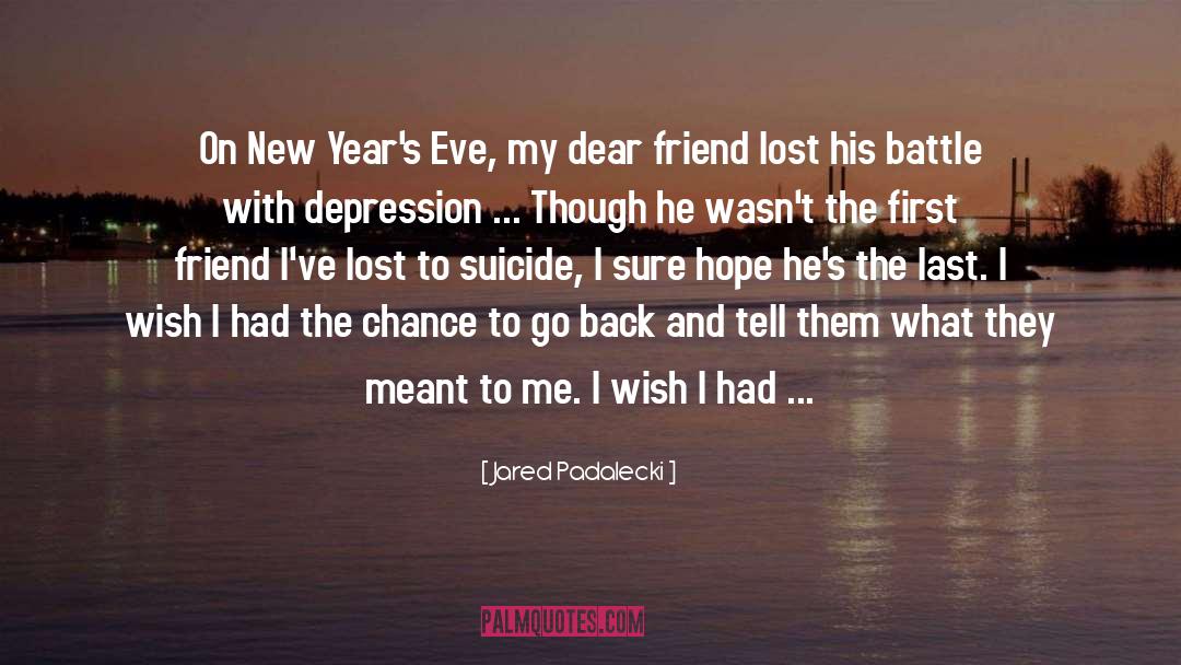 New Year 27s Eve quotes by Jared Padalecki