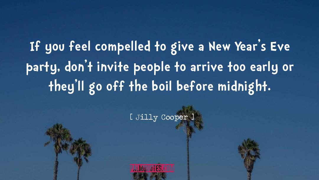 New Year 27s Eve quotes by Jilly Cooper