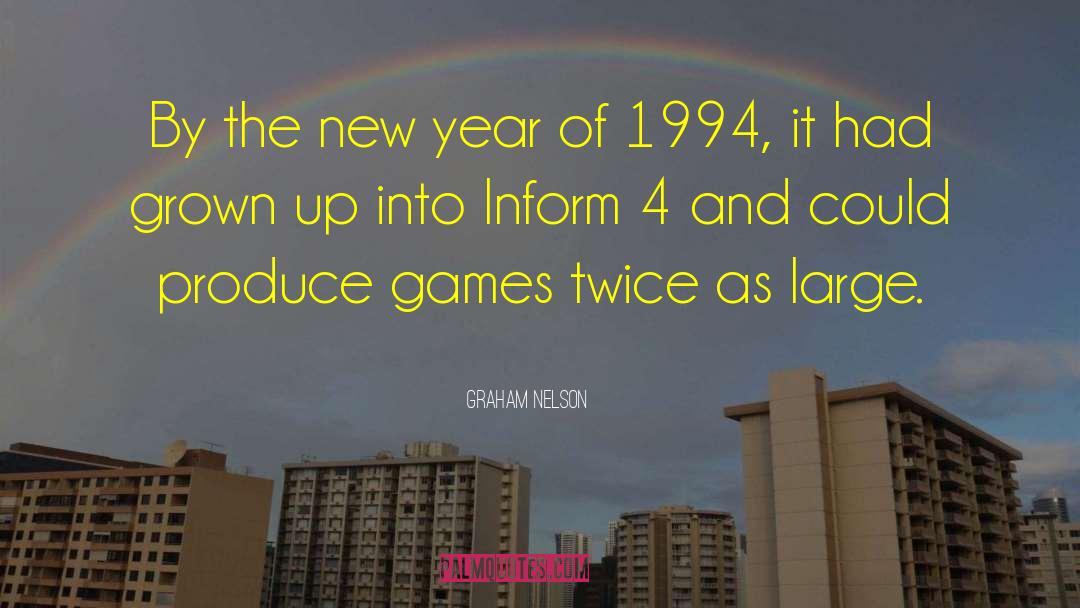 New Year Eve quotes by Graham Nelson