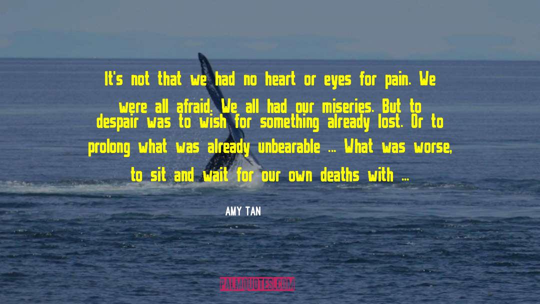 New Year Heart Touching quotes by Amy Tan