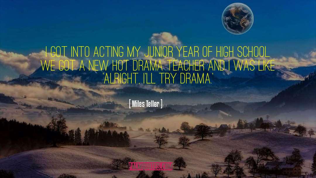 New Year New Beginning quotes by Miles Teller