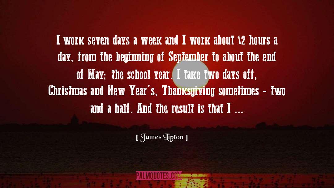 New Year quotes by James Lipton