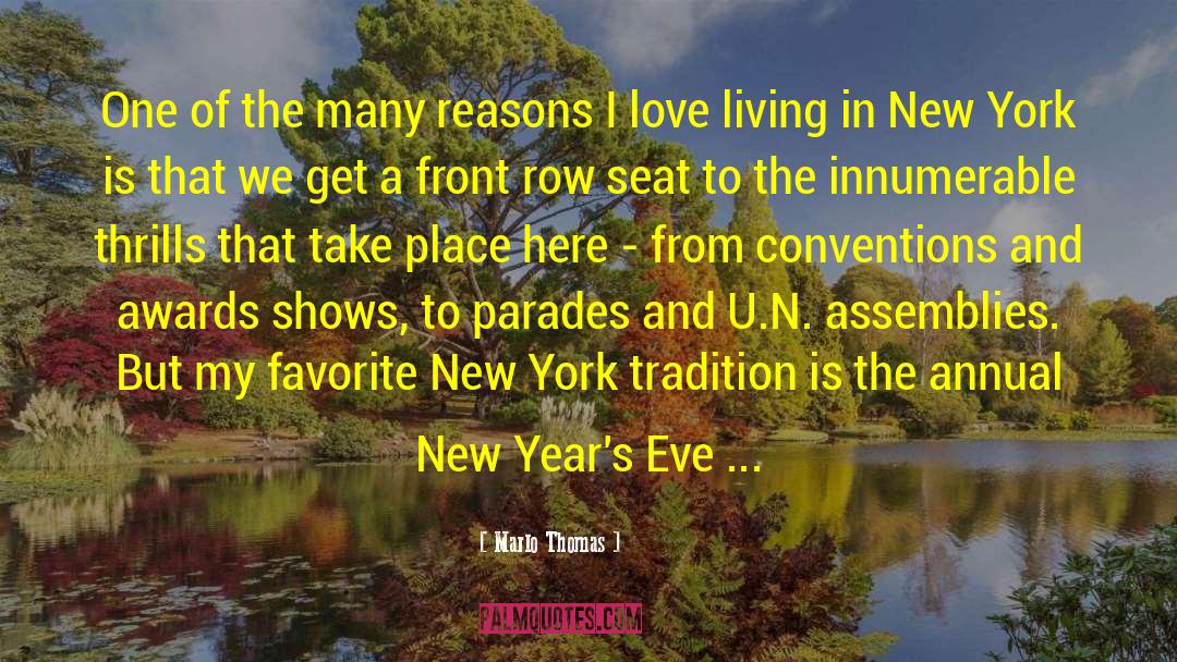 New Year Reflection quotes by Marlo Thomas
