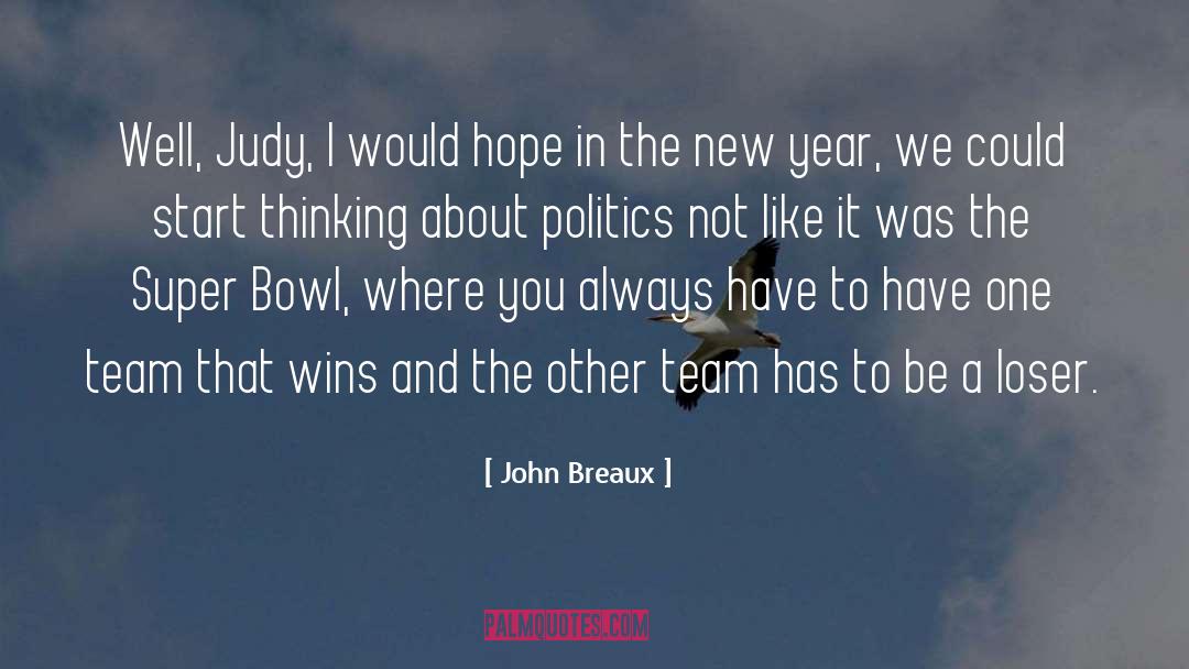 New Year Resolution quotes by John Breaux