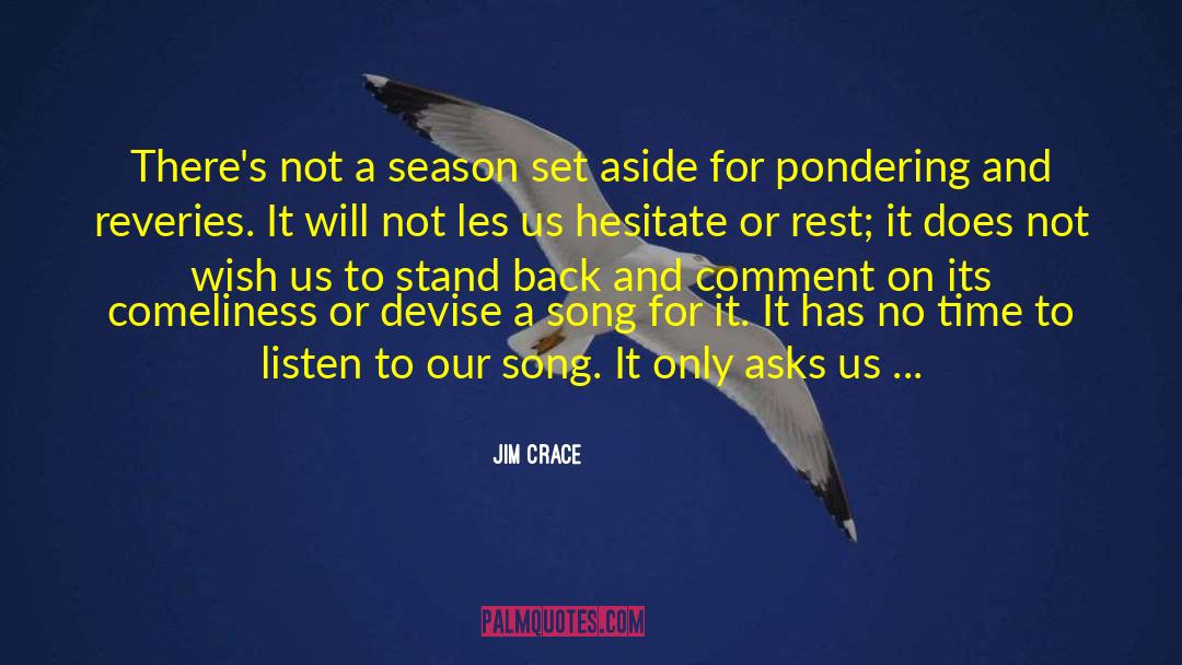 New Year Wish quotes by Jim Crace