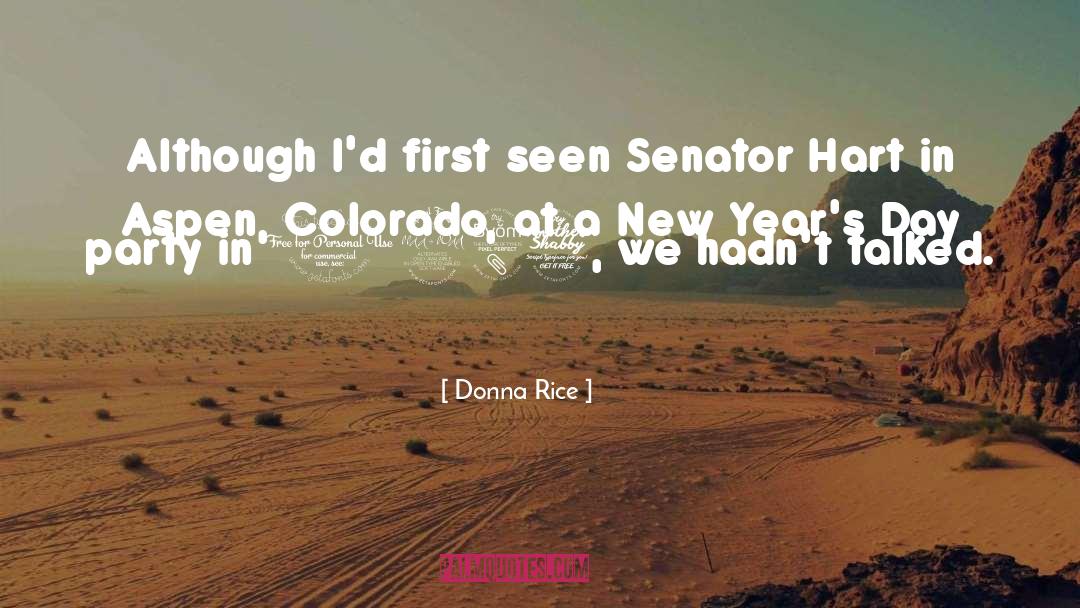 New Years Day quotes by Donna Rice