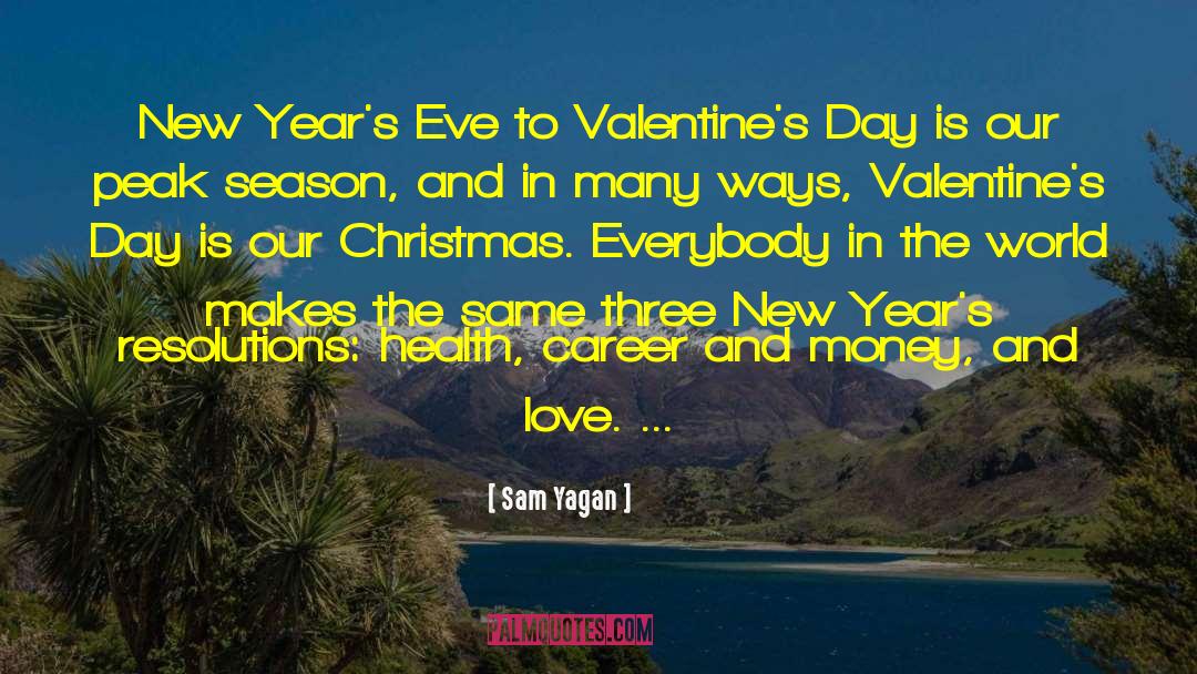 New Years Eve Countdown quotes by Sam Yagan