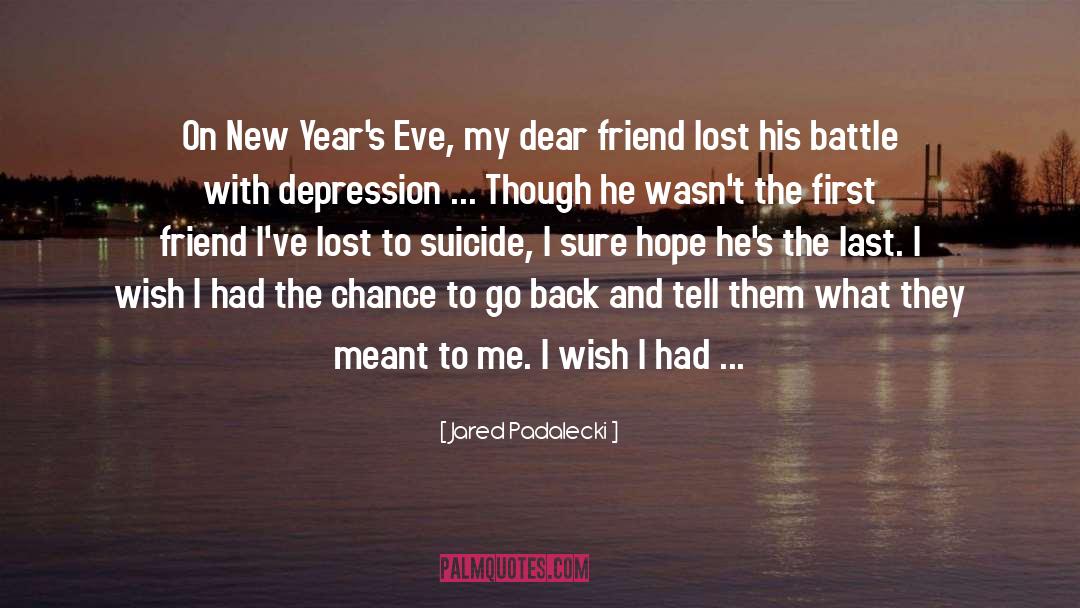 New Years Eve Countdown quotes by Jared Padalecki