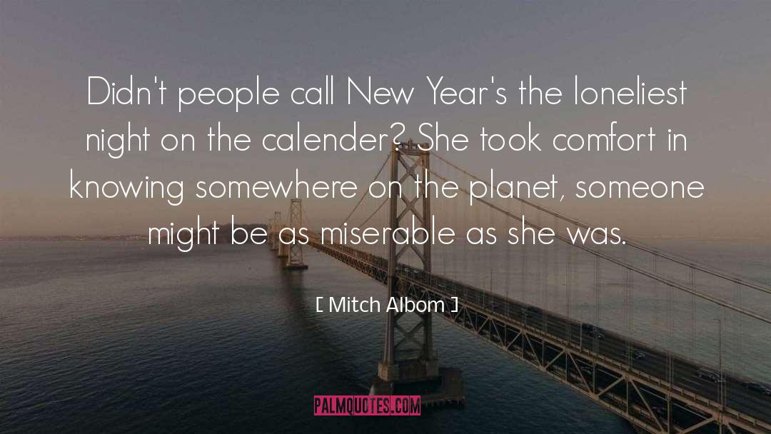 New Years Eve Film quotes by Mitch Albom