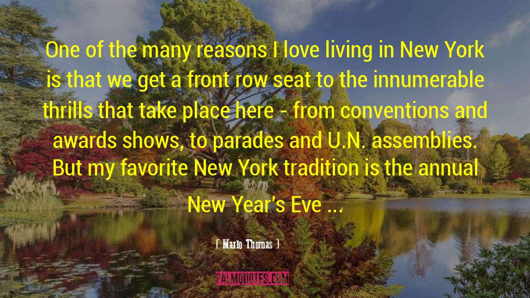 New Years Eve Phenomenon quotes by Marlo Thomas