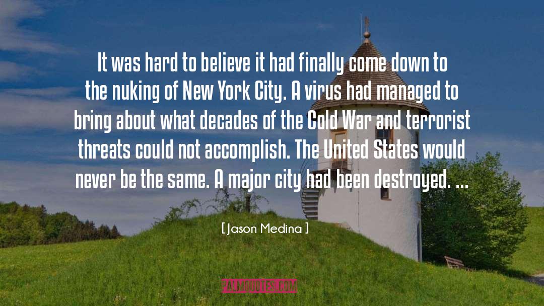 New York City quotes by Jason Medina