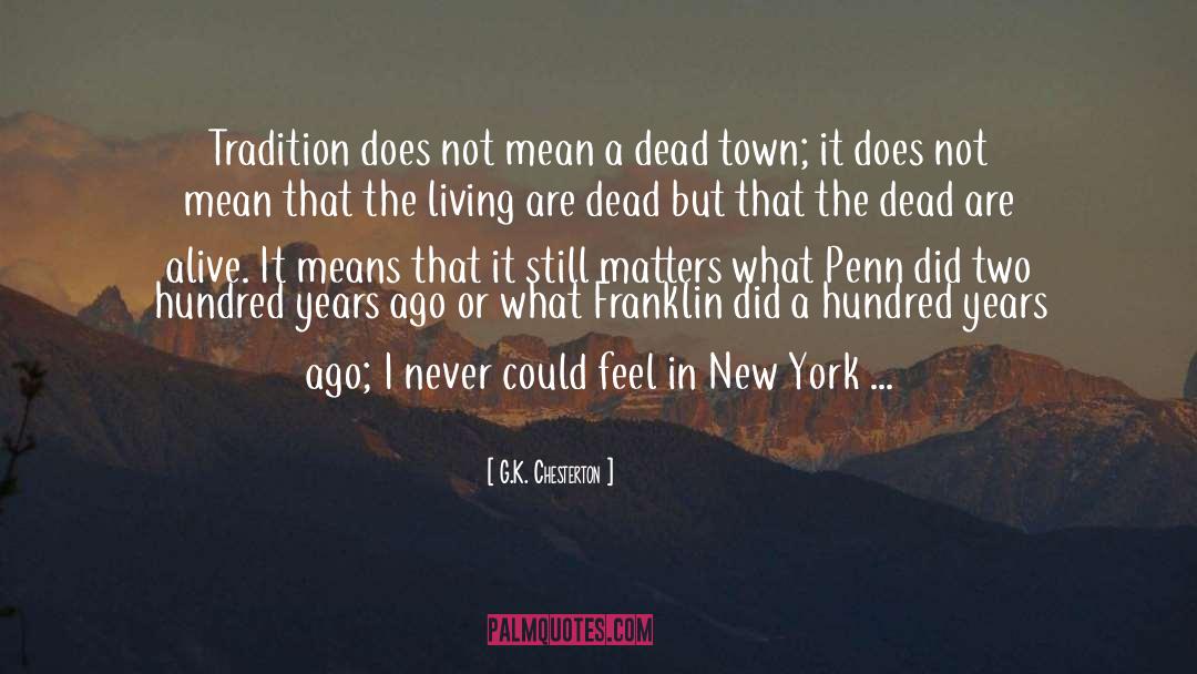 New York City quotes by G.K. Chesterton