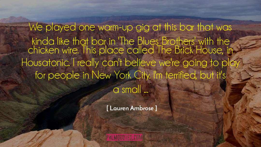 New York Giants quotes by Lauren Ambrose
