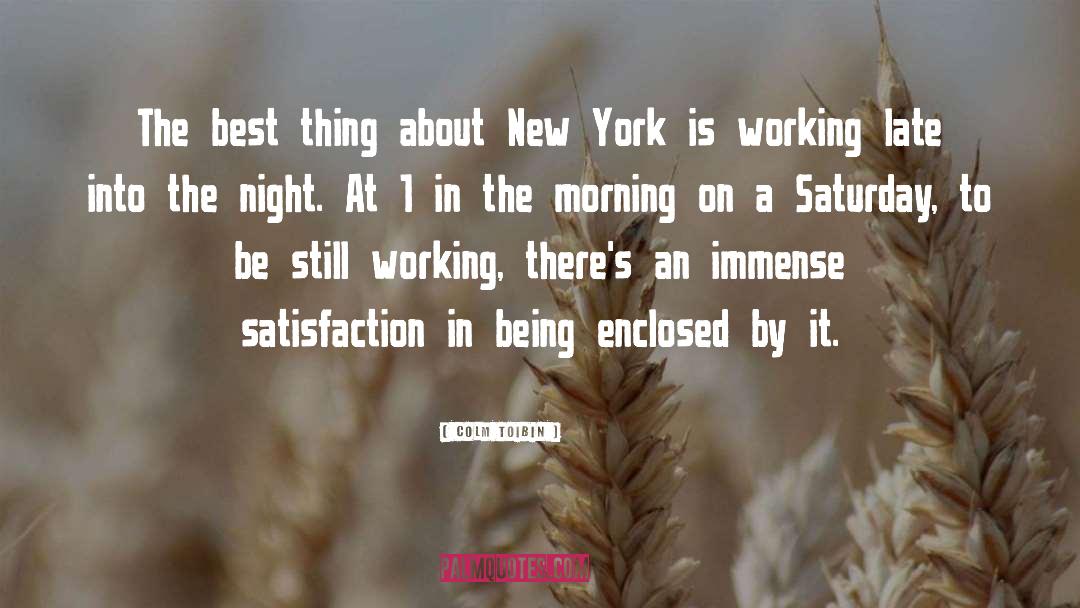 New York quotes by Colm Toibin