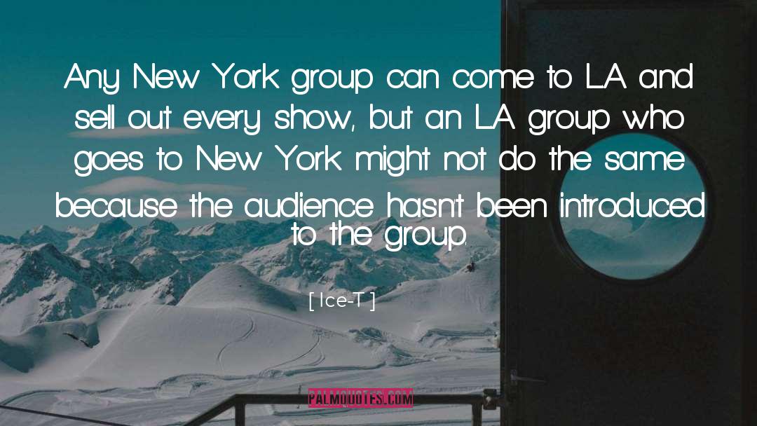 New York quotes by Ice-T