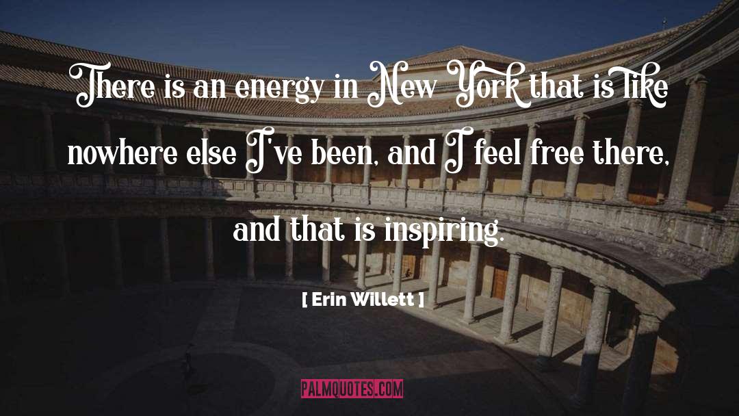 New York quotes by Erin Willett