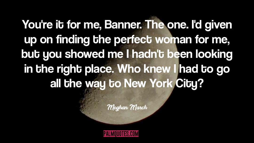 New York quotes by Meghan March