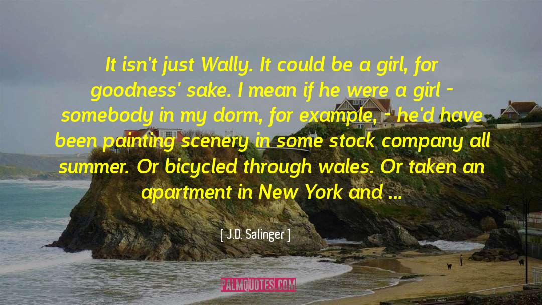 New York Stock Exchange quotes by J.D. Salinger