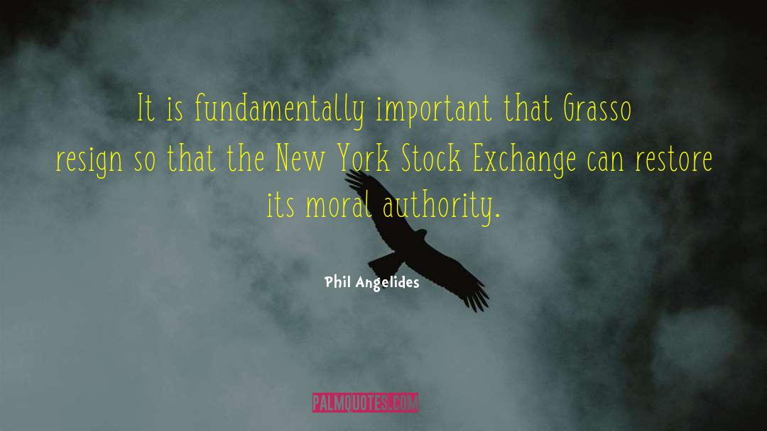 New York Stock quotes by Phil Angelides