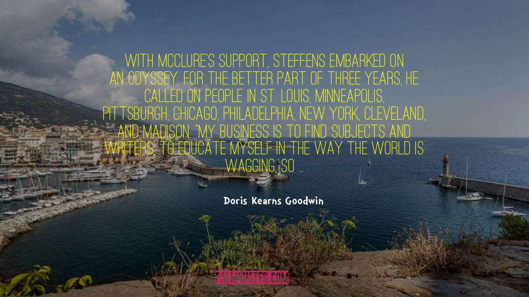 New York To Mumbai quotes by Doris Kearns Goodwin