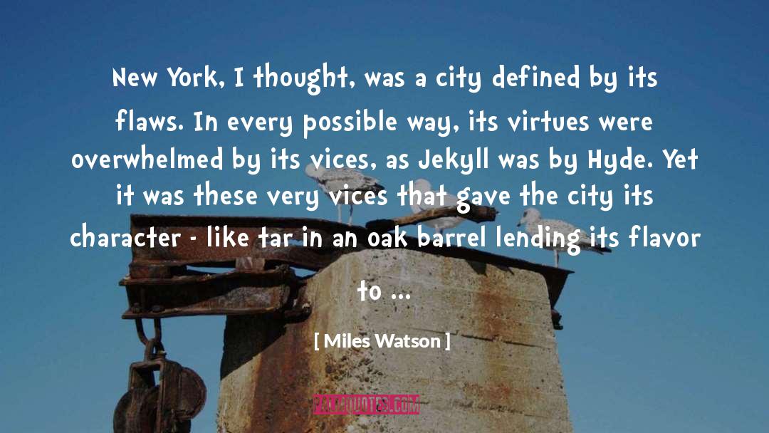 New York Travel quotes by Miles Watson