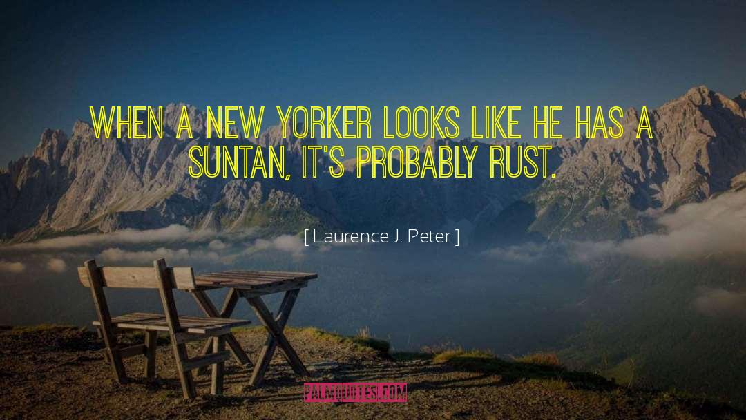 New Yorker quotes by Laurence J. Peter