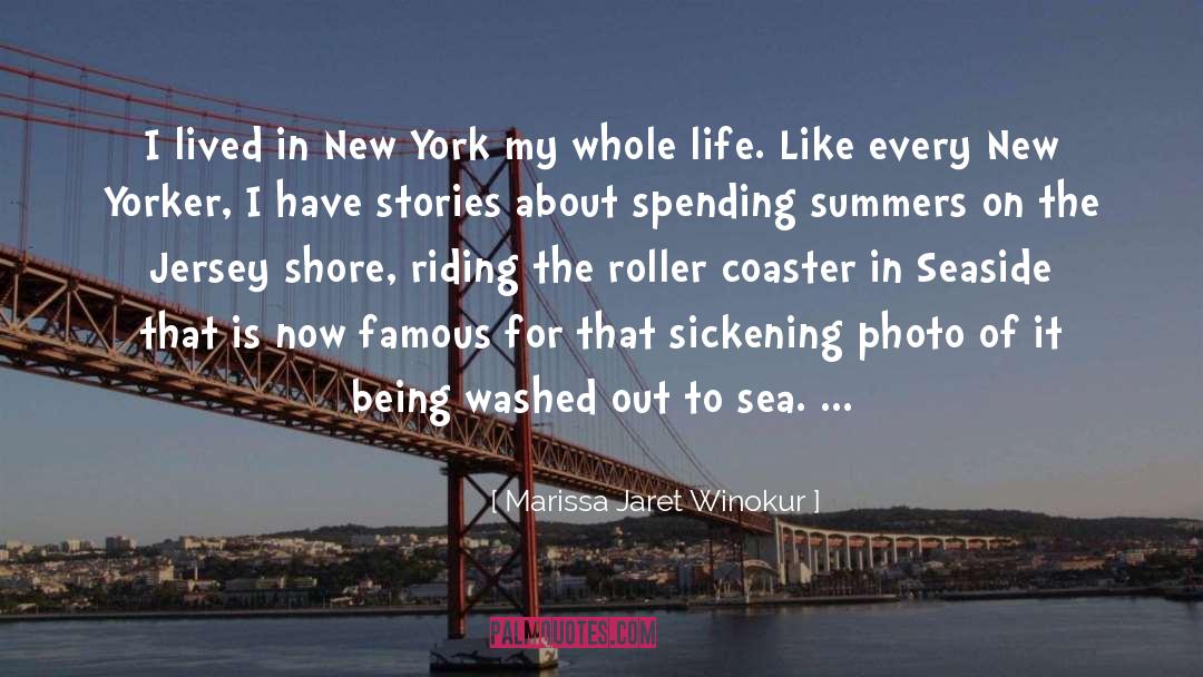 New Yorkers quotes by Marissa Jaret Winokur