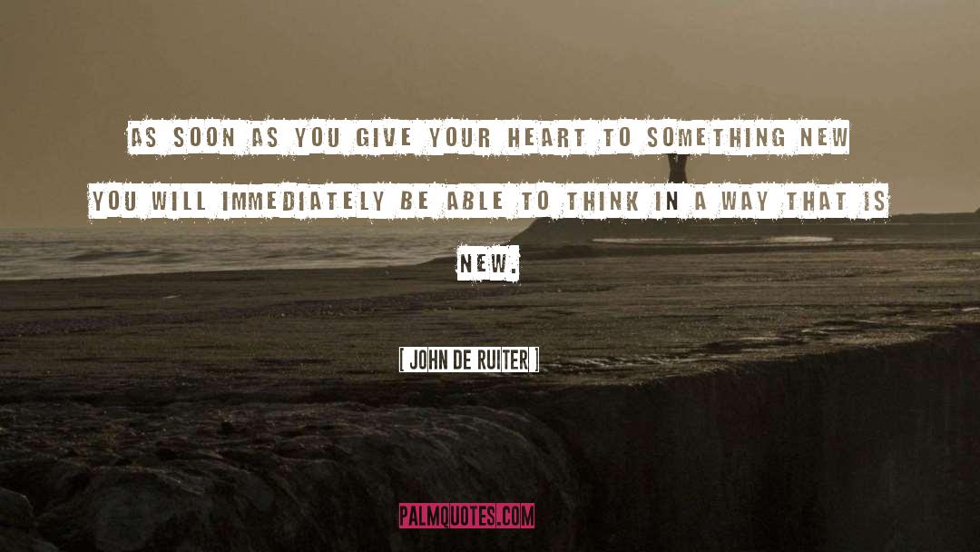 New You quotes by John De Ruiter