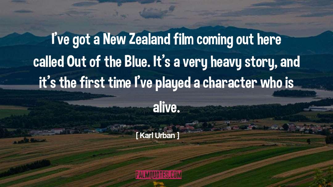 New Zealand Art quotes by Karl Urban