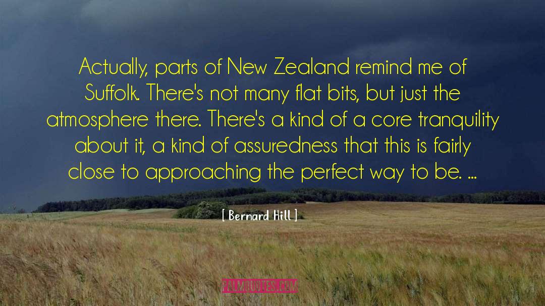 New Zealand Artist quotes by Bernard Hill