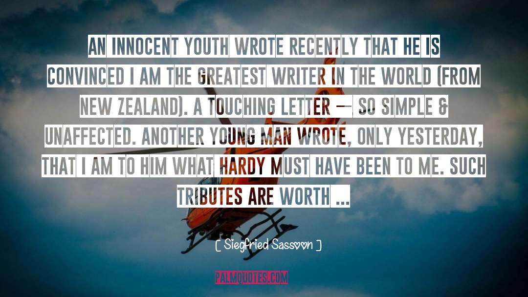 New Zealand Biography quotes by Siegfried Sassoon