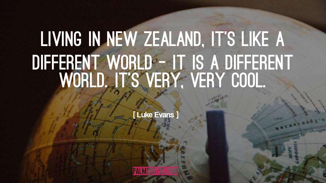 New Zealand Biography quotes by Luke Evans