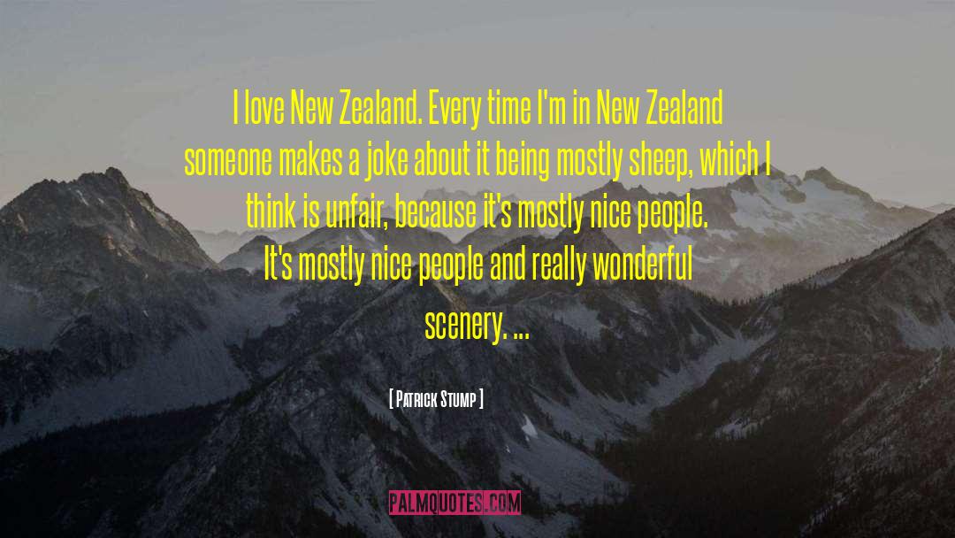New Zealand Painter quotes by Patrick Stump