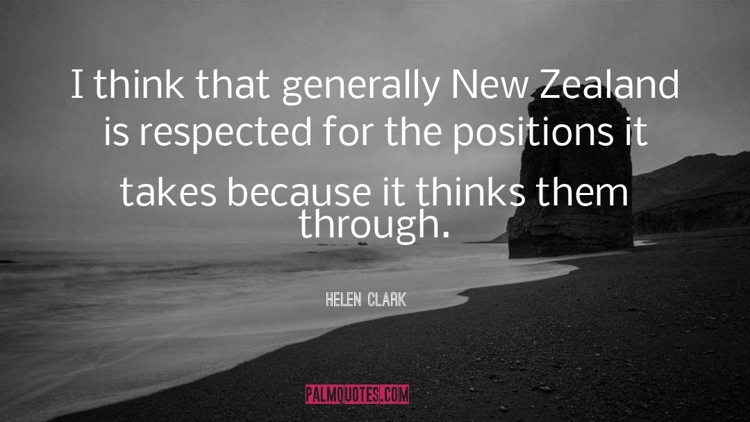 New Zealand quotes by Helen Clark