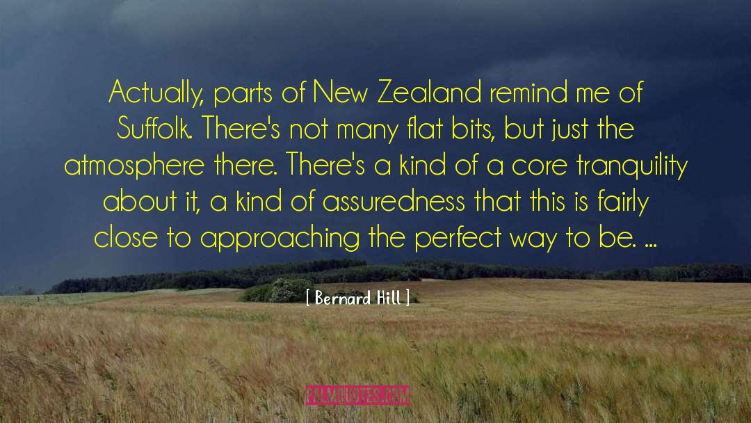 New Zealand Romance quotes by Bernard Hill