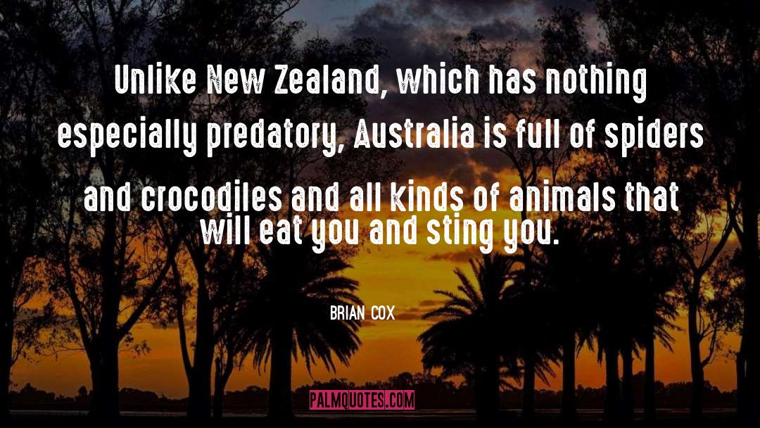 New Zealand Romance quotes by Brian Cox