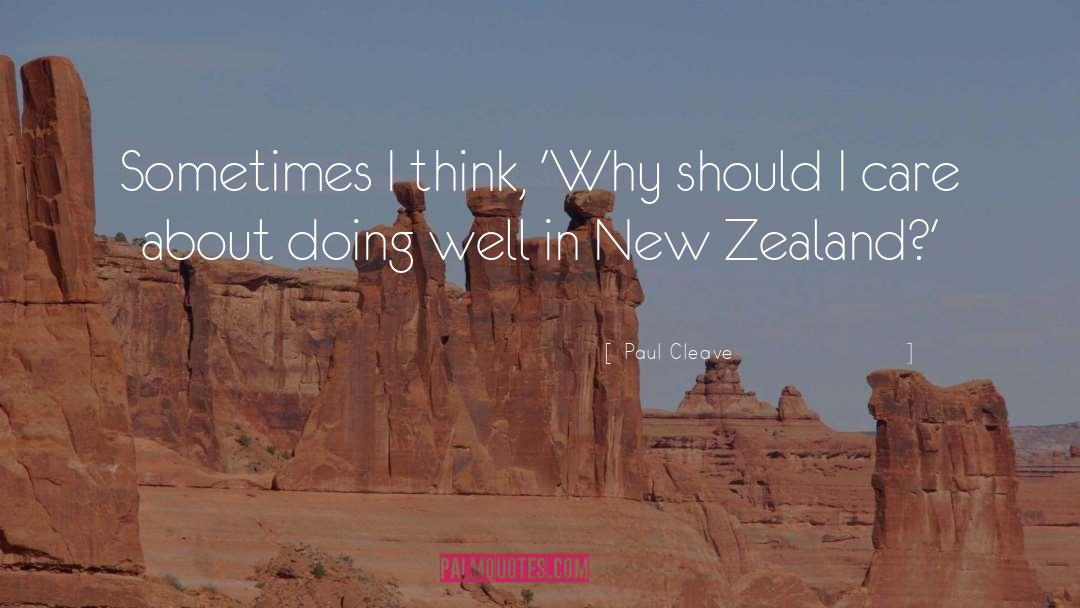 New Zealand Romance quotes by Paul Cleave